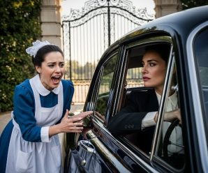 “¡Tu esposo cortó los frenos! No arranques” — gritó la sirvienta……