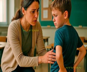 Niño llora con dolor ABAJO. “No puedo sentarme, MAESTRA… ¡DUELE MUCHO! MI PAPÁ es el CULPABLE.”