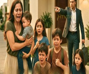 EXPULSÓ A SU ESPOSA Y A SUS 5 HIJOS DE CASA… ¡PERO CUANDO REGRESÓ HUMILLADO, TODO HABÍA CAMBIADO!…