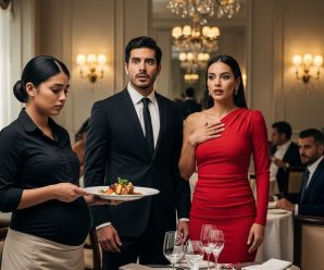 Millonario encuentra a su exesposa embarazada sirviendo mesas en un restaurante — y se queda helado…