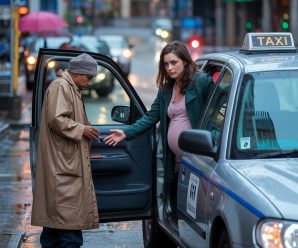 Una taxista embarazada recogió a un desconocido… ¡Y al día siguiente ocurrió lo impensable!