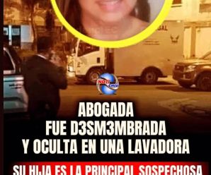 Abogada fue desmembr4da y oculta en en una lavad…ver mas