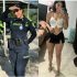 😱ESTA JOVEN POLICIA después de su servicio la grabar… Ver más